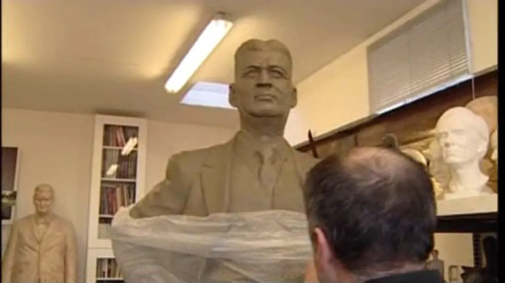 Model sochy Tomáše Bati