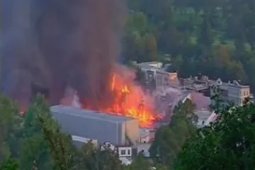 V LA hořely pozemky filmového studia Universal