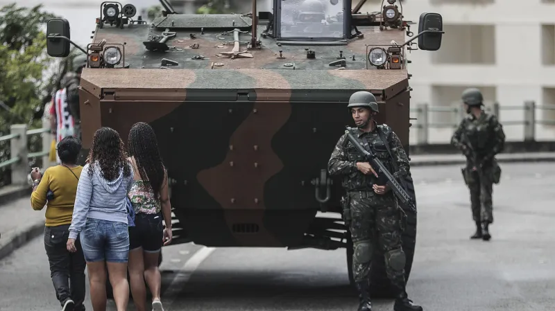 Zátah proti drogovým gangům v Riu de Janeiro