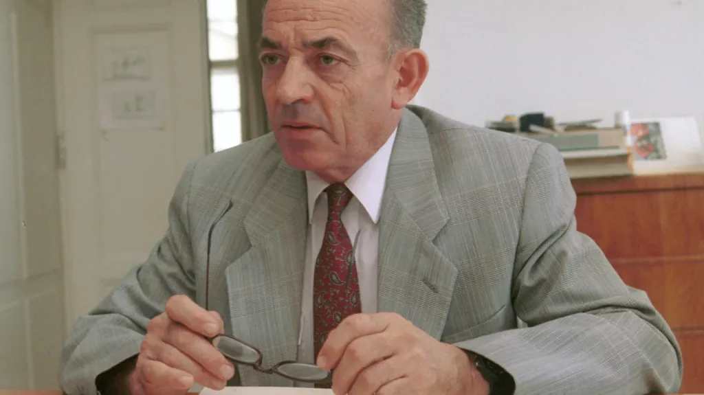 Luboš Dobrovský v roce 1992