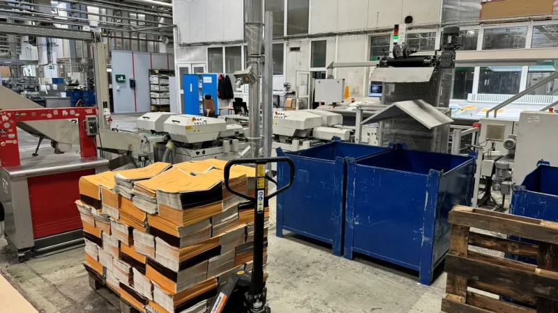 Tiskárna v Břeclavi tiskne volební lístky