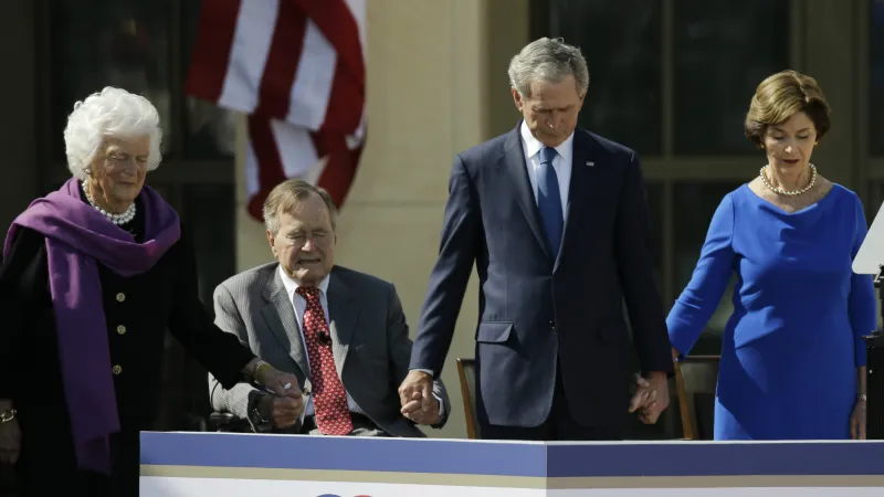 Otevření Bushova prezidentského centra