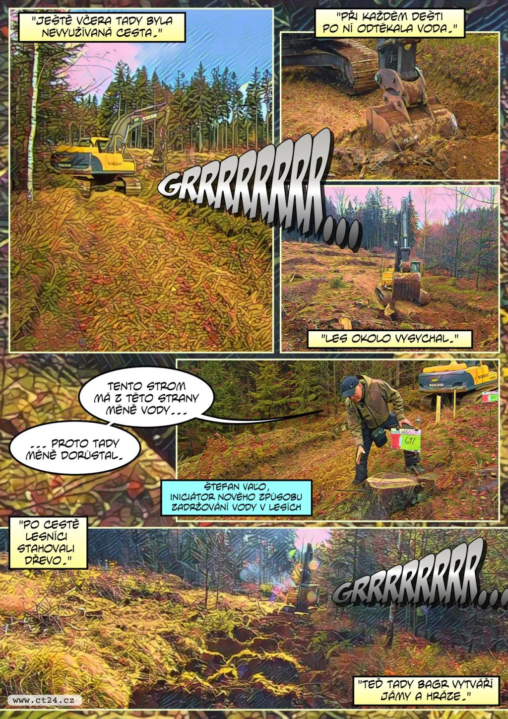 Zadržování vody v Jizerských horách