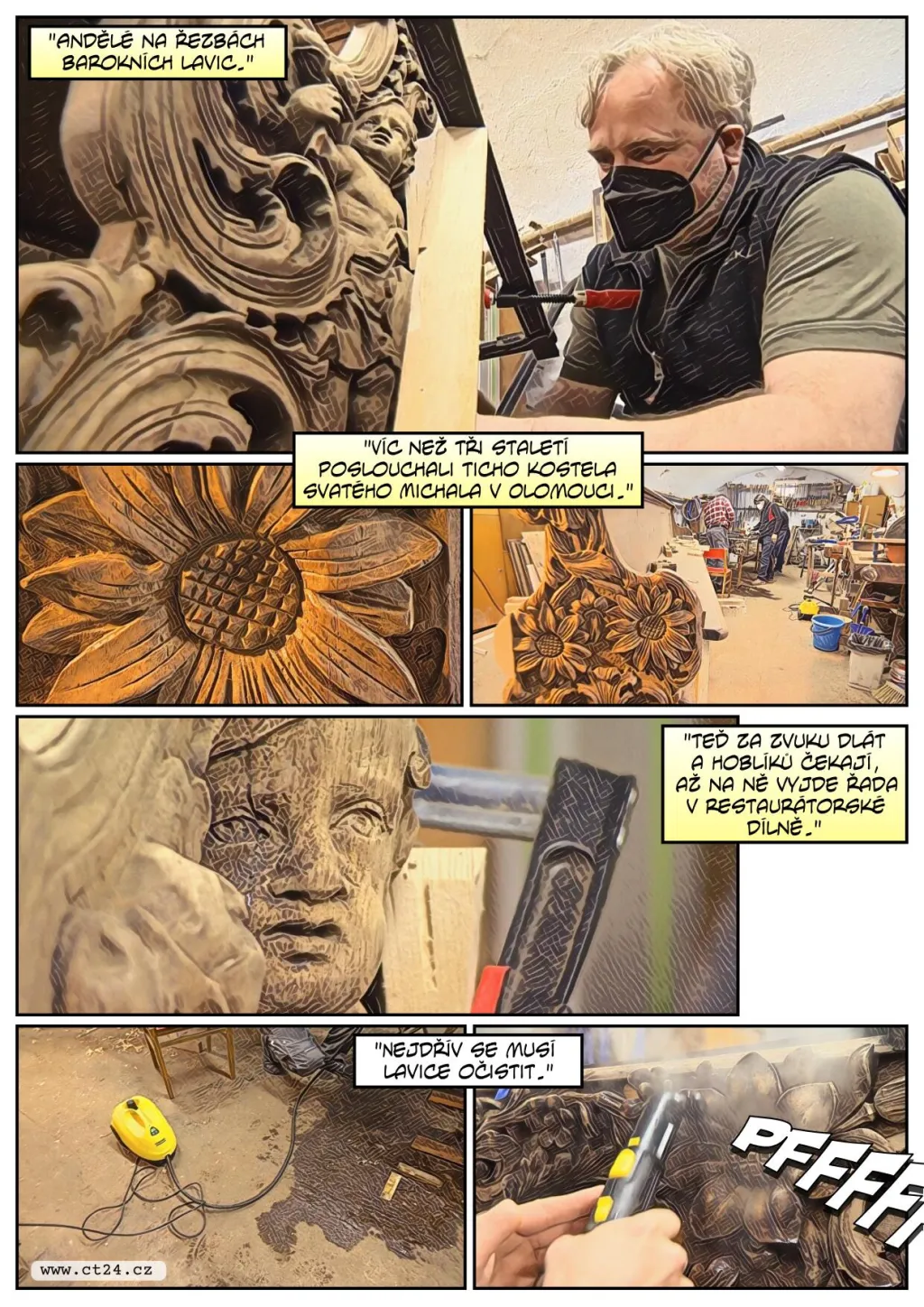 Mobiliář kostela sv. Michala čeká oprava