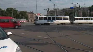 Centrum Brna blokovala porouchaná tramvaj