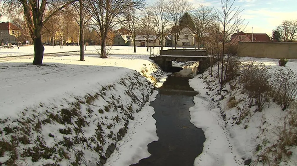 Litovický potok v Hostivici