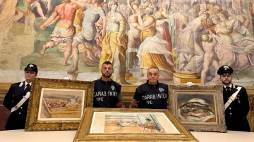 Itálie nalezla ukradené obrazy od francouzských umělců