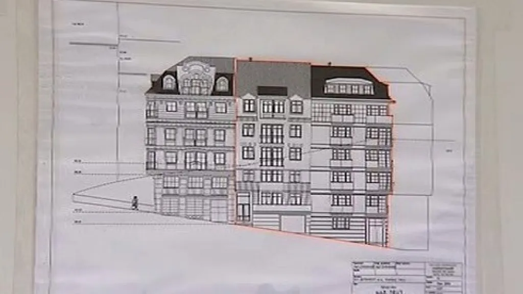 Plán bytového domu