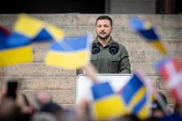 Zelenskyj: Jsem připraven uspořádat volby. S bezpečností mají pomoct USA i Evropa