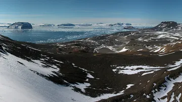 Okolí české vědecké stanice J. G. Mendela v Antarktidě