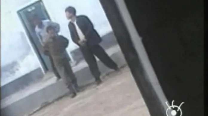 Záběry ze severokorejského pracovního tábora