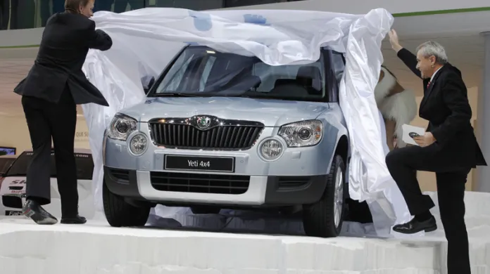 Škoda Yeti na autosalonu v Ženevě