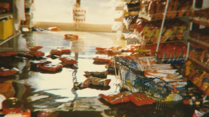 Vyplavený obchod Františka Mikela