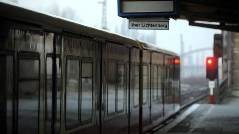 Stávka na německé železnici