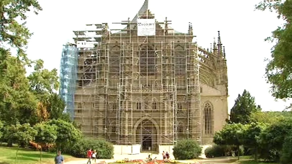 Rekonstrukce chrámu svaté Barbory v Kutné Hoře