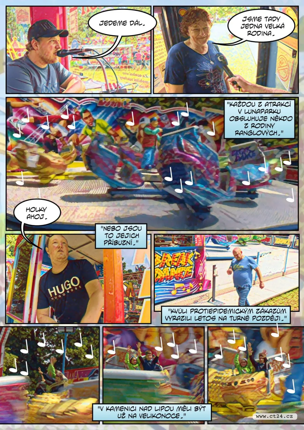 V Česku znovu ožívají pouťové atrakce