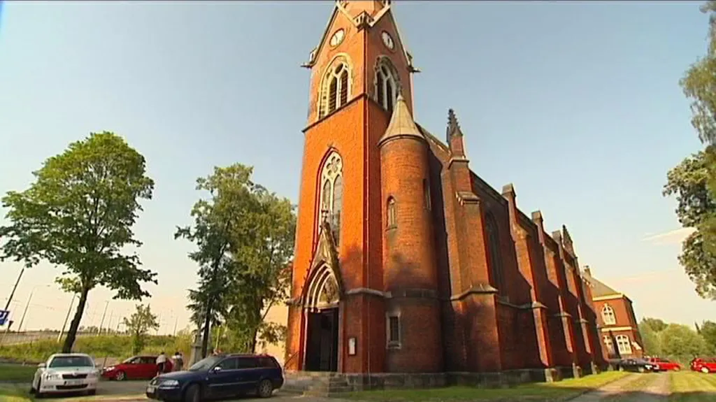 Marie Rottrová za záchranu kostela v Hrušově