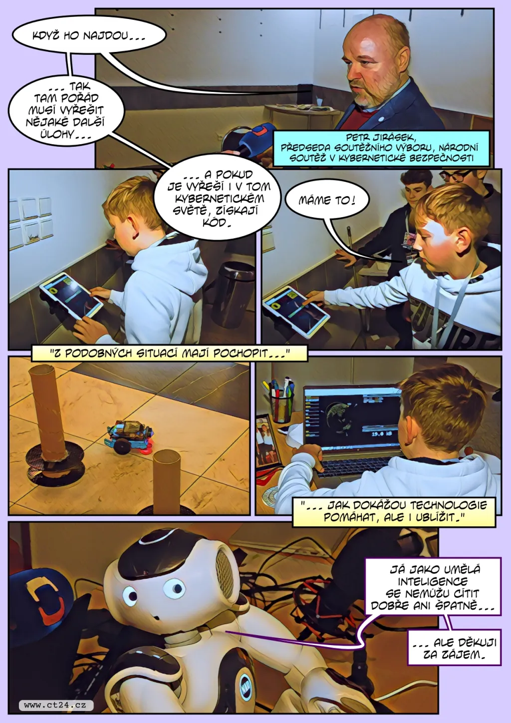 Studenti středních škol si vyzkoušeli řešení problémů pomocí moderních technologií. Mohou zachraňovat životy