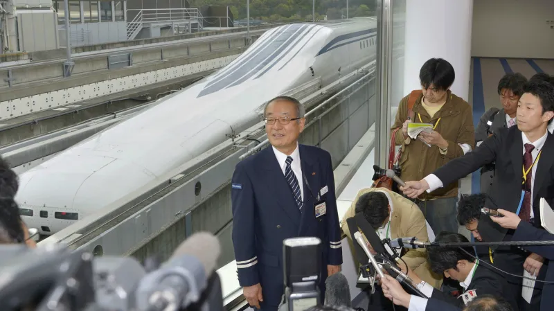 Maglev překonal rychlostní hranici 600 kilometrů v hodině