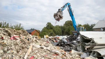 Zahájení odvozu nelegálního odpadu z Jiříkova