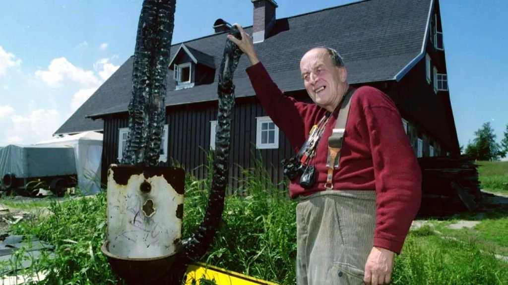 Gustav Ginzel na fotografii z roku 1997