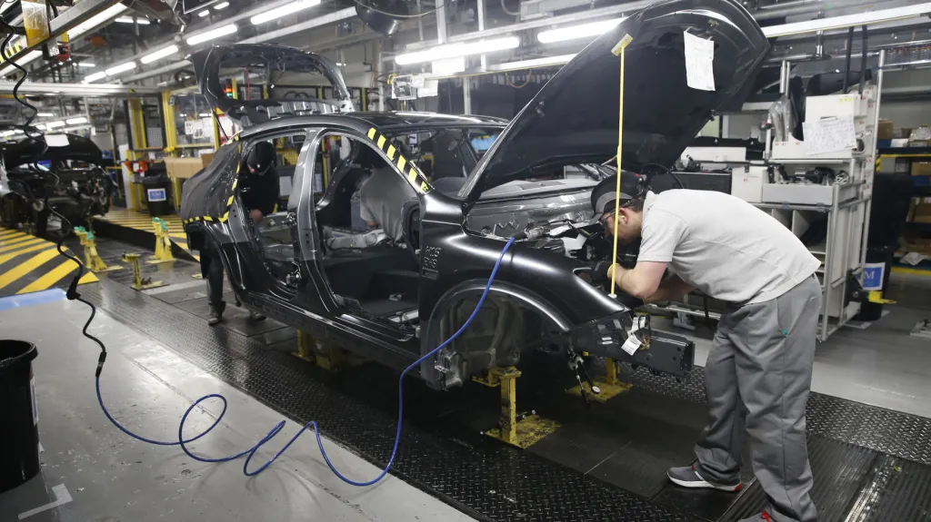 Továrna Nissan v anglickém Sunderlandu