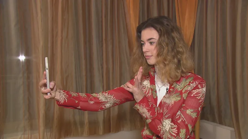 Tiktokerka Anna Dvořáková