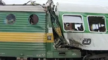 Vlaková nehoda v Moravanech