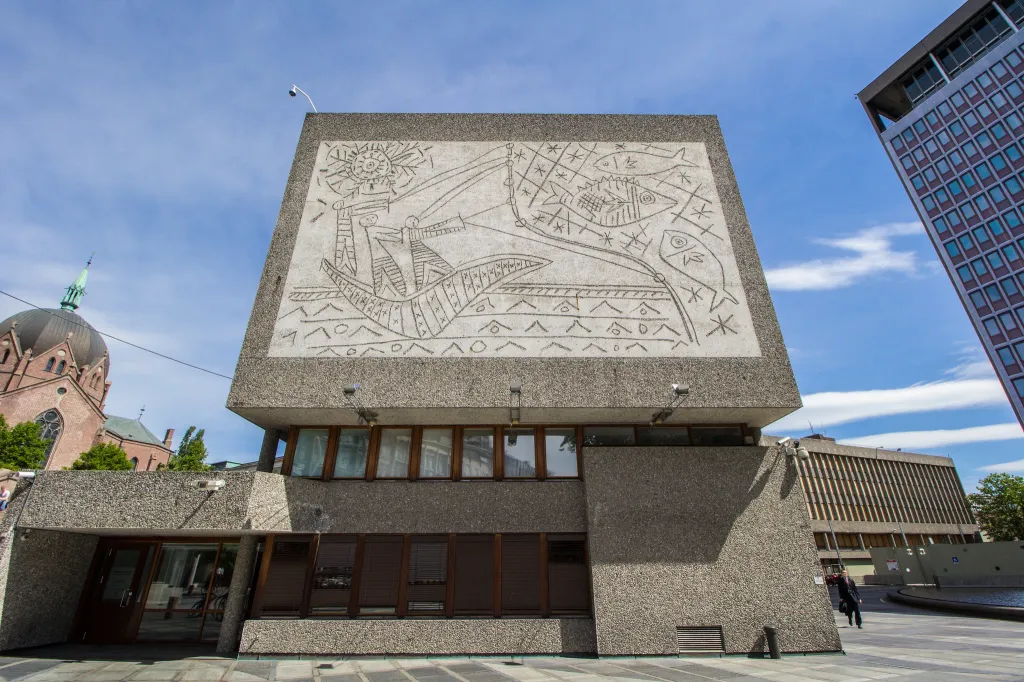 Vládní budova v Oslu