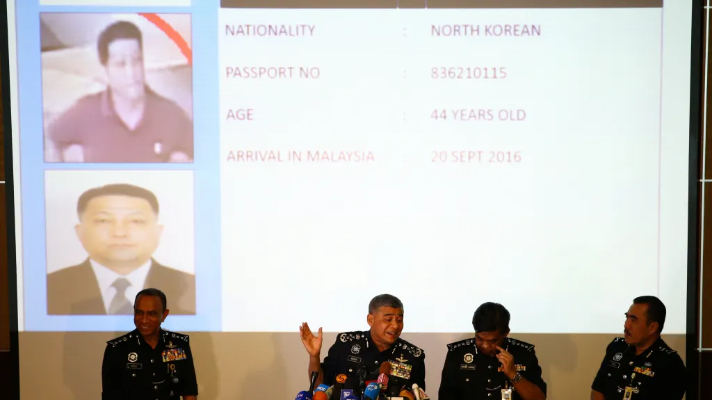 Malajsijská policie informuje o Hjon Kwang-songovi