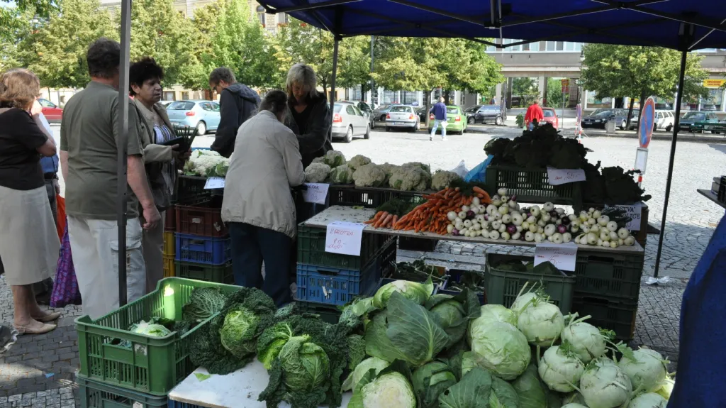 Farmářské trhy v Lounech