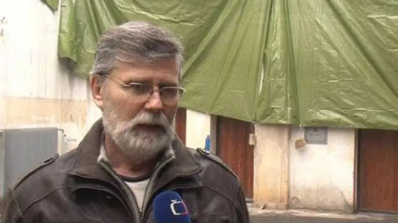 Člen Sokola Ladislav Škrhák o škodě