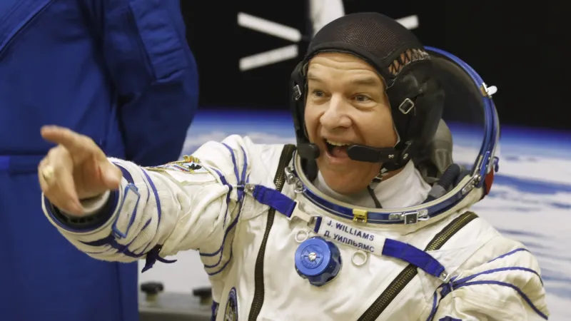Astronaut Jeff Williams