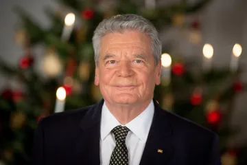 Německý prezident ve vánočním projevu děkuje za lidskost