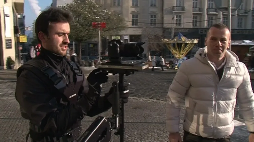 Natáčení záběrů je fyzicky náročné