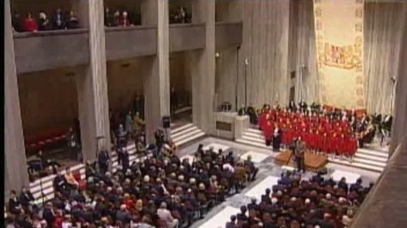 Slavnostní otevření památníku na Vítkově