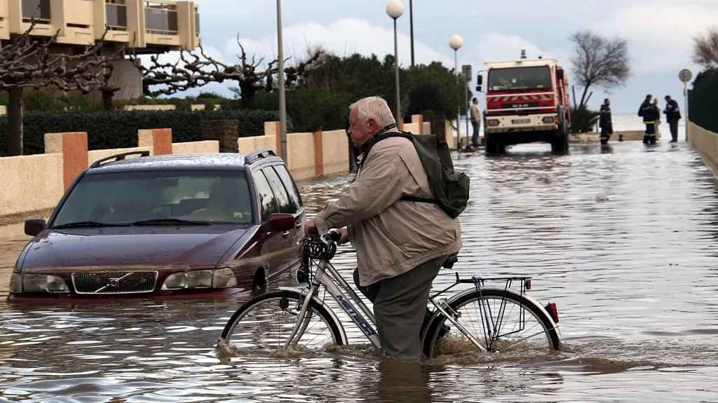 Záplavy na jihu Francie