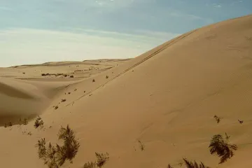 Němec Baumann přešel poušť Gobi