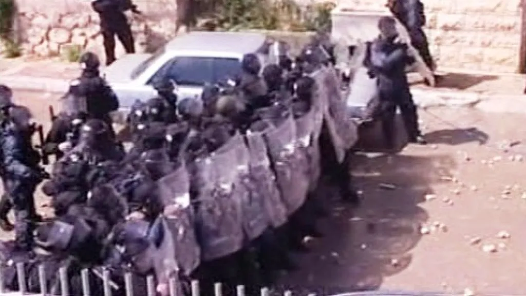 Střet policie s izraelskými Araby