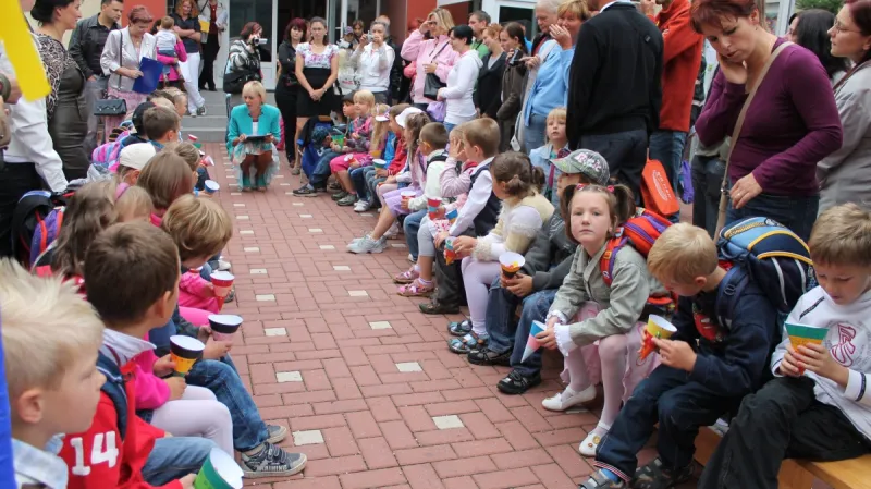 Začátek školního roku v Lánově