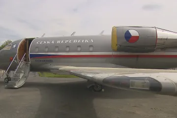 Challenger je na odpočinku ve Kbelích. Nejvíce ho využíval Václav Havel