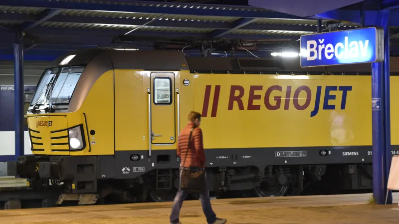 RegioJet v Břeclavi