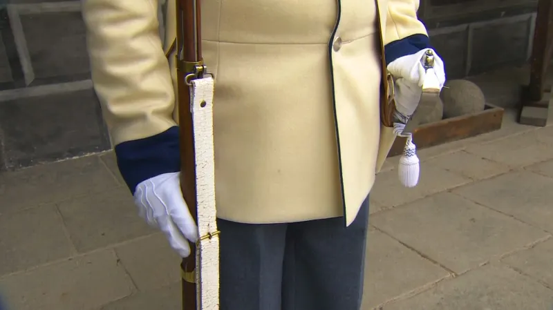 Výzbroj schwarzenberského gardisty