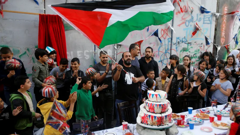 Banksyho akce na Západním břehu