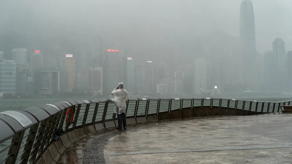 Hongkong zasáhl tajfun Noul (26. července 2026)