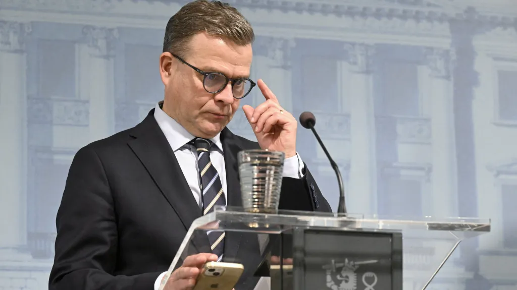 Finský premiér Petteri Orpo