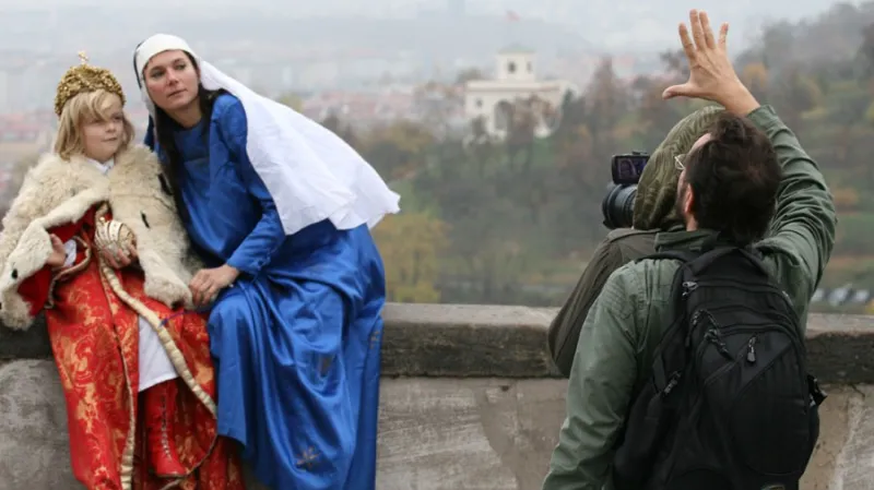 Natáčení dokumentu Pražské Jezulátko