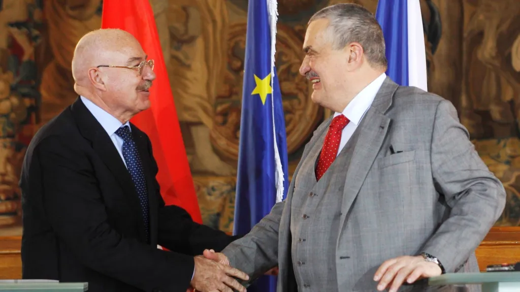 János Martonyi a Karel Schwarzenberg
