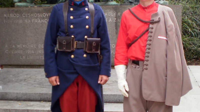 Připomínka 100. výročí založení československých legií v Paříži