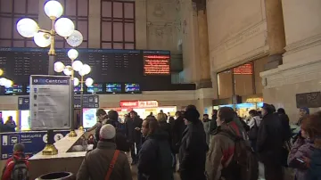 Zpoždění měly i vlaky